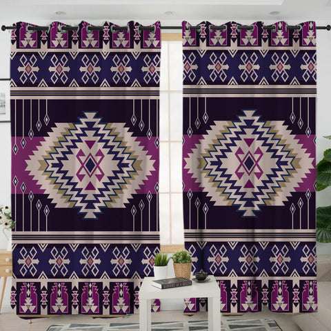 LVR0076 Pattern Native American Living Room Curtain NEW