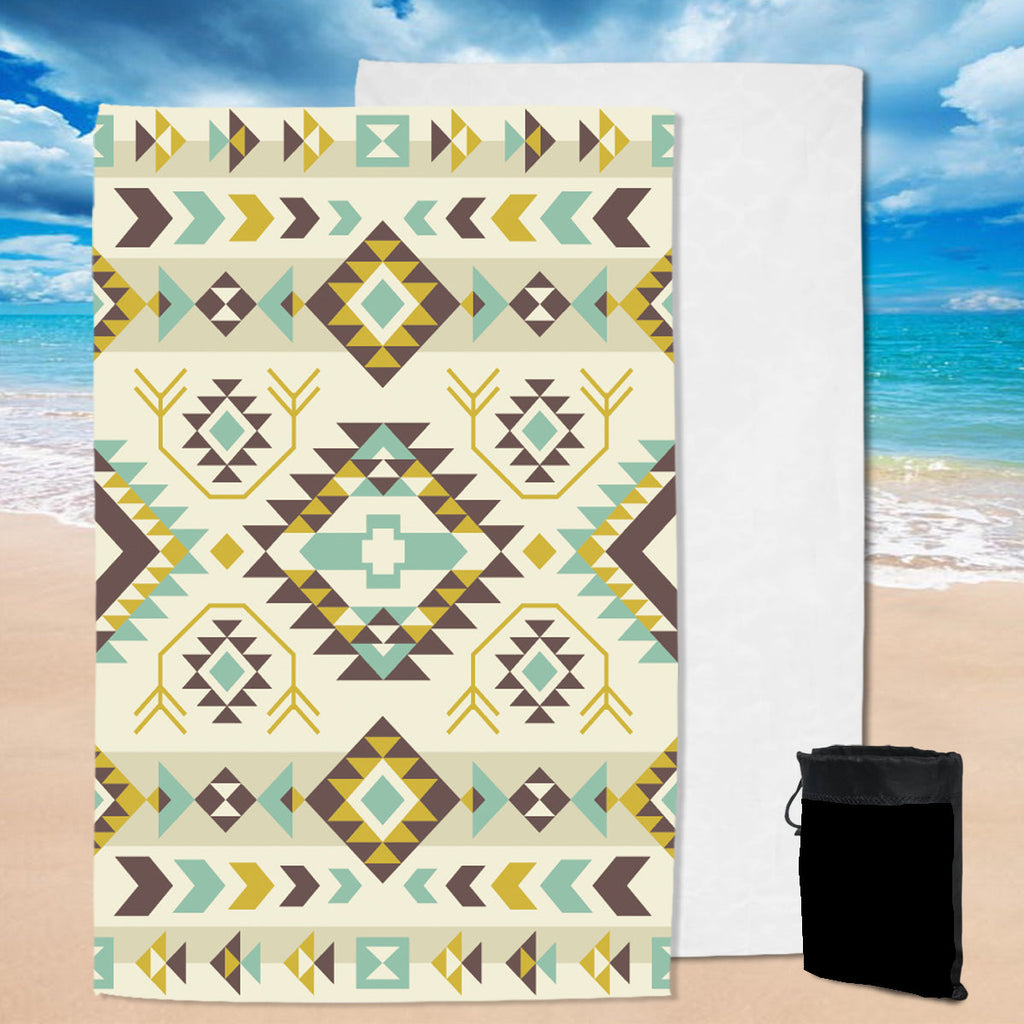 PBT-0025 Pattern Native  Pool Beach Towel