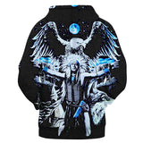 GB-NAT00362 Chief, Eagle & Wolf 3D Hoodie