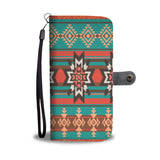 GB-NAT00320 Ethnic Ornament Seamless Pattern Wallet Phone Case