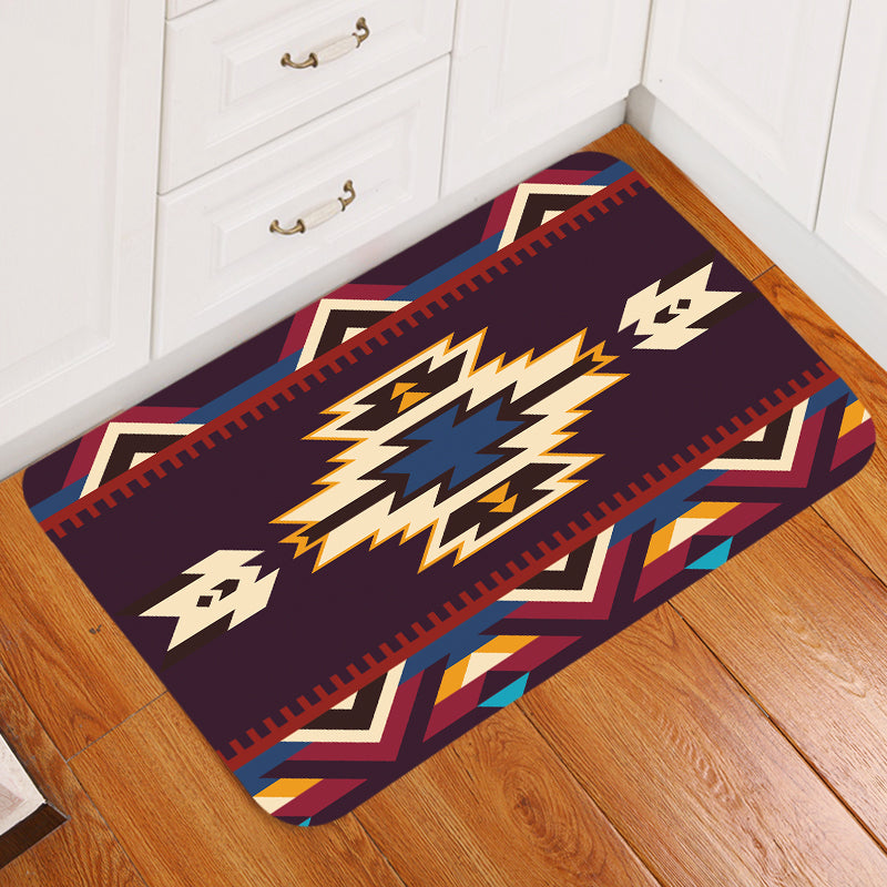 GB-NAT00736 Pattern Tribal Native Doormat