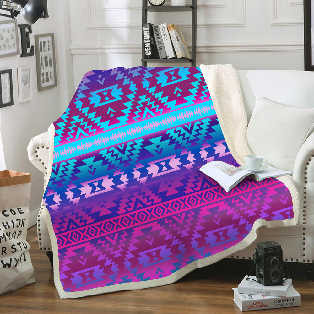 GB-NAT00701 Pattern Color Native Blanket