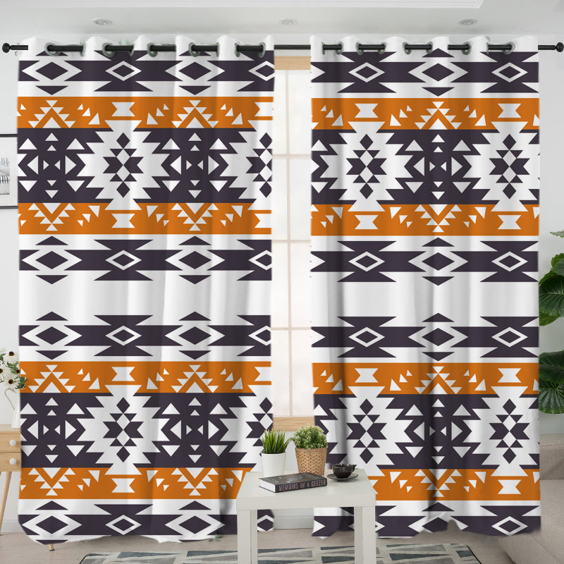 LVR0047 Pattern Native American Living Room Curtain