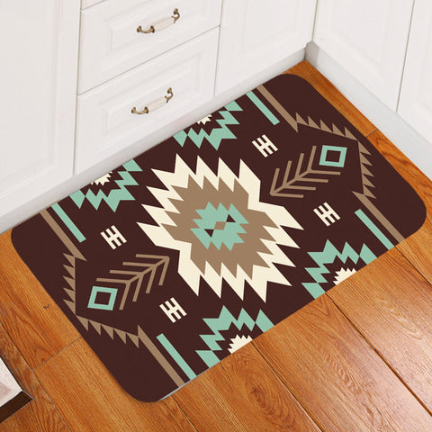 GB-NAT00737 Pattern Tribal Native Doormat