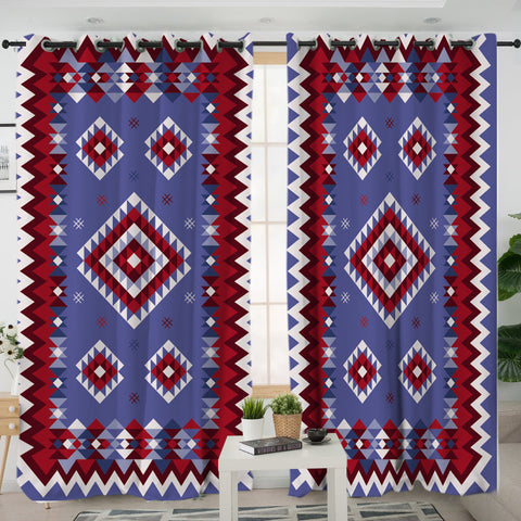 LVR0044 Pattern Native American Living Room Curtain