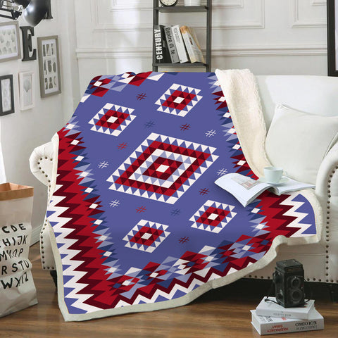 BLK0014 Pattern Tribal  Native Blanket