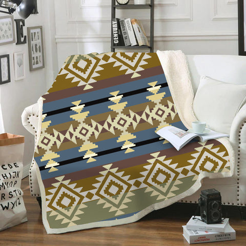 BLK0010 Pattern Tribal  Native Blanket
