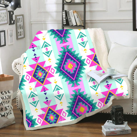 BLK0023 Pattern Tribal  Native Blanket