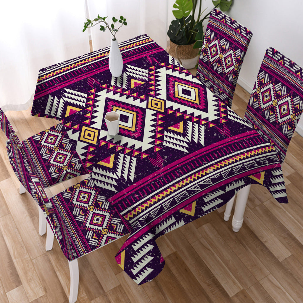 TBC0019 Pattern Tribal Native Tablecloth