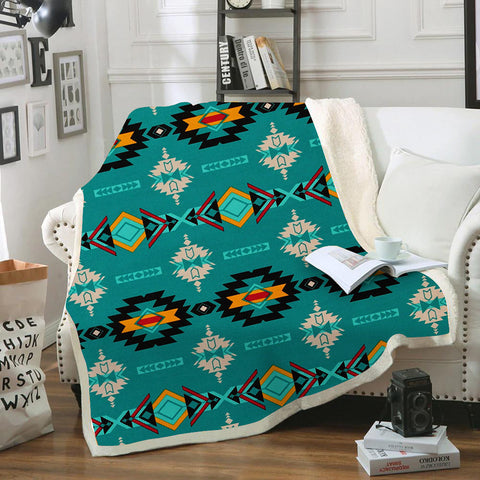 BLK0037 Pattern Tribal Native Blanket