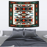 Tribal Colorful Native American Design 3D Tapestry