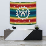 Rainbow Thunderbird Native American Style Tapestry