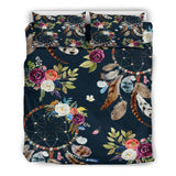 Feathers & Flowers Dreamcatcher Native American Bedding Sets