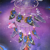 Purple Dreamcatcher Tapestry Wall Hanging