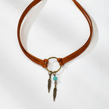 Choker Necklace for Women Vintage Silver