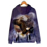 Eagle Dreamcatcher Native American All Over Hoodie no link - Powwow Store