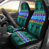 COMBGB-NAT00680-02 Pattern Blue Native Car Seat Cover