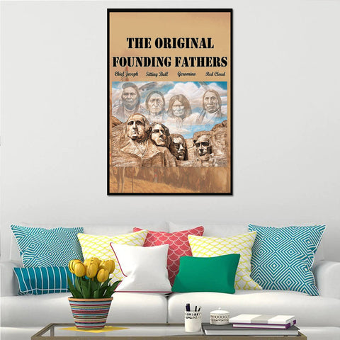 CV02 Native American Founding Fathers Canvas