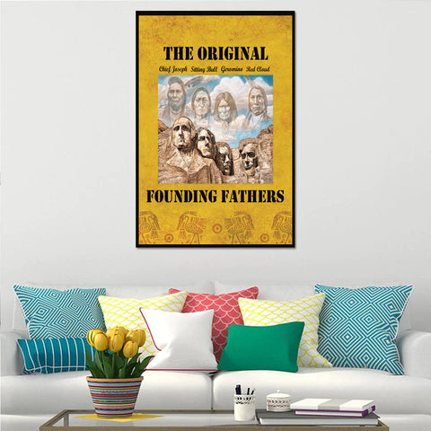 CV12 Native American Founding Fathers Canvas