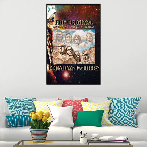 CV11 Native American Founding Fathers Canvas