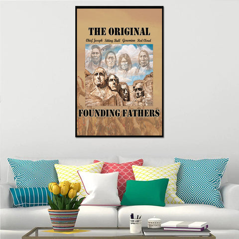 CV08 Native American Founding Fathers Canvas
