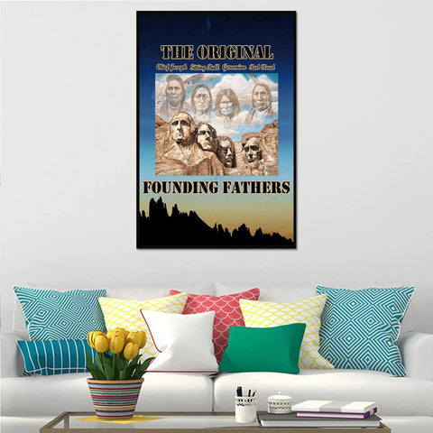CV06 Native American Founding Fathers Canvas