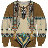 Native American United Tribes Custom 3D Sweatshirt