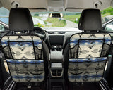 GB-NAT00608 Seamless Geometric Car Back Seat Organizers