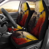 Bison Medicine Wheels Native American Car Seat Covers