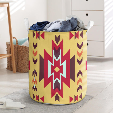 GB-NAT00515 Vector Tribal Native Laundry Basket