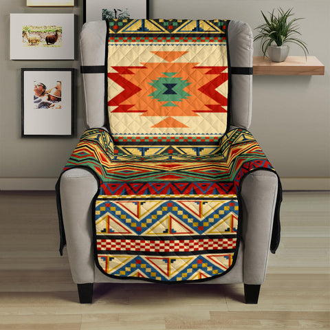 GB-NAT00351 Geometric Pattern Design Native 23" Chair Sofa Protector