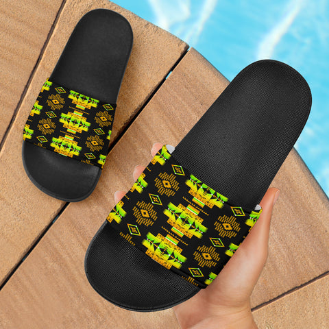 GB-NAT00720-08 Pattern Native Slide Sandals