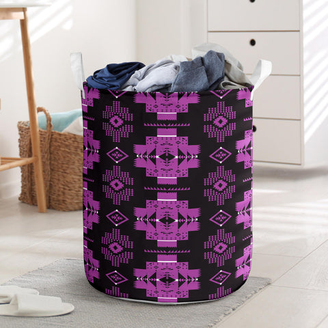GB-HW00077 Pattern Native American Laundry Basket