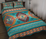 Blue Thunderbirds Dreamcatcher American Quilt Bed Set