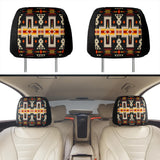 GB-NAT00062-01 GB-NAT00062-01 Black Tribe Design Headrests Cover