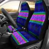 GB-NAT00680-03 Pattern Blue Car Seat Covers