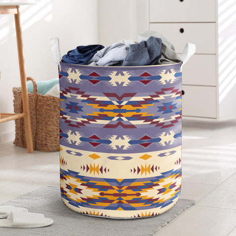 LB002 Pattern Native American Laundry Basket