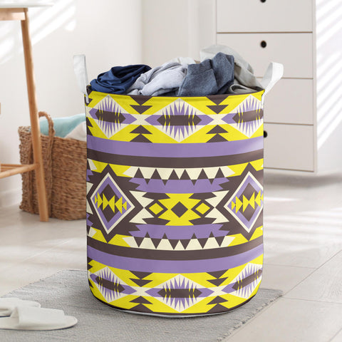 LB0036 Pattern Native American Laundry Basket