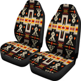 Black Tribe Design Native American Car Seat Covers no link