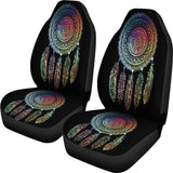 Mandala Dreamcatcher Native American Design Car Seat Covers