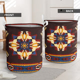 LB003 Pattern Native American Laundry Basket