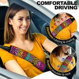 GB-NAT00689 Pattern Native  Seat Belt Cover