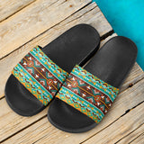 GB-NAT00579 Seamless Colorful Slide Sandals