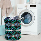 LB0026 Pattern Native American Laundry Basket