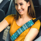 GB-NAT00602 Blue Light Pattern Seat Belt Cover