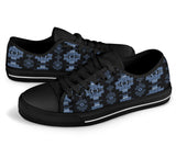 GB-NAT00720-05 Pattern Native American Low Top Canvas Shoe