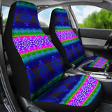GB-NAT00680-03 Pattern Blue Car Seat Covers