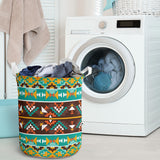 GB-NAT00579 Seamless Colorful Laundry Basket