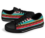 GB-NAT00596 Colorful Ethnic Style Low Top Canvas Shoe