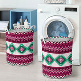 LB0017 Pattern Native American Laundry Basket